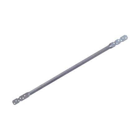 Simpson Strong-Tie Simpson Strong-Tie 19.5 in. H X 0.75 in. W 22 Ga. Galvanized Steel Tension Bridging LTB20